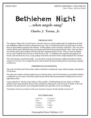 BETHLEHEM NIGHT...WHEN ANGELS SANG!