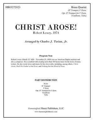 CHRIST AROSE!