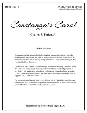 CONSTANZA'S CAROL