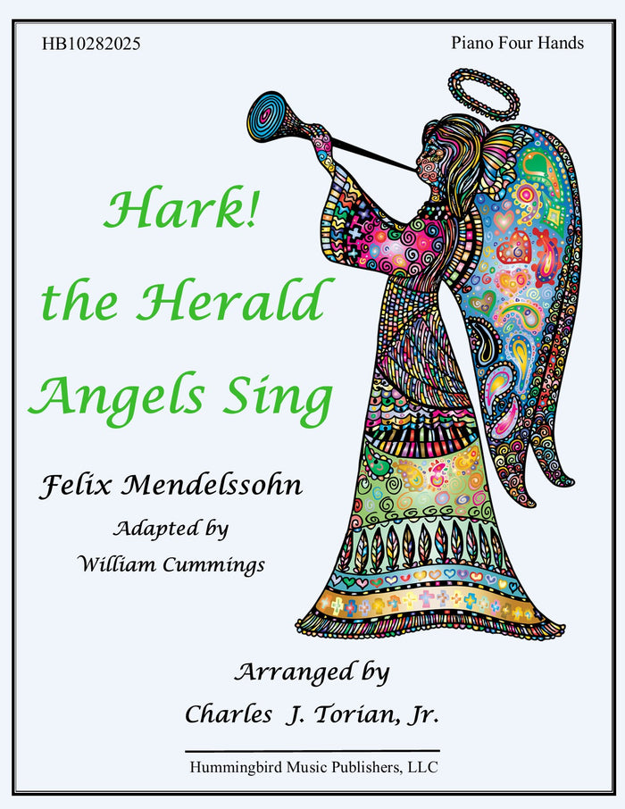 HARK! THE HERALD ANGELS SING - Piano Four-Hand Christmas Music ...