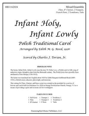 INFANT HOLY, INFANT LOWLY