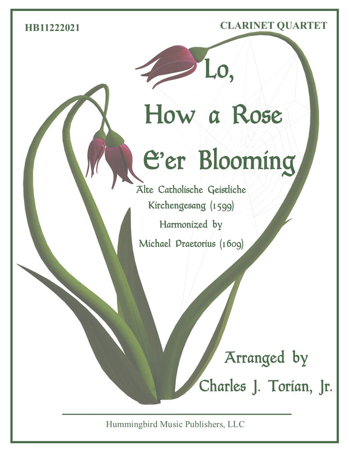 LO, HOW A ROSE E'ER BLOOMING