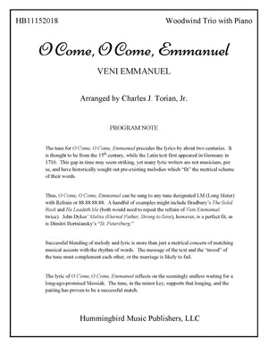 O COME, O COME, EMMANUEL