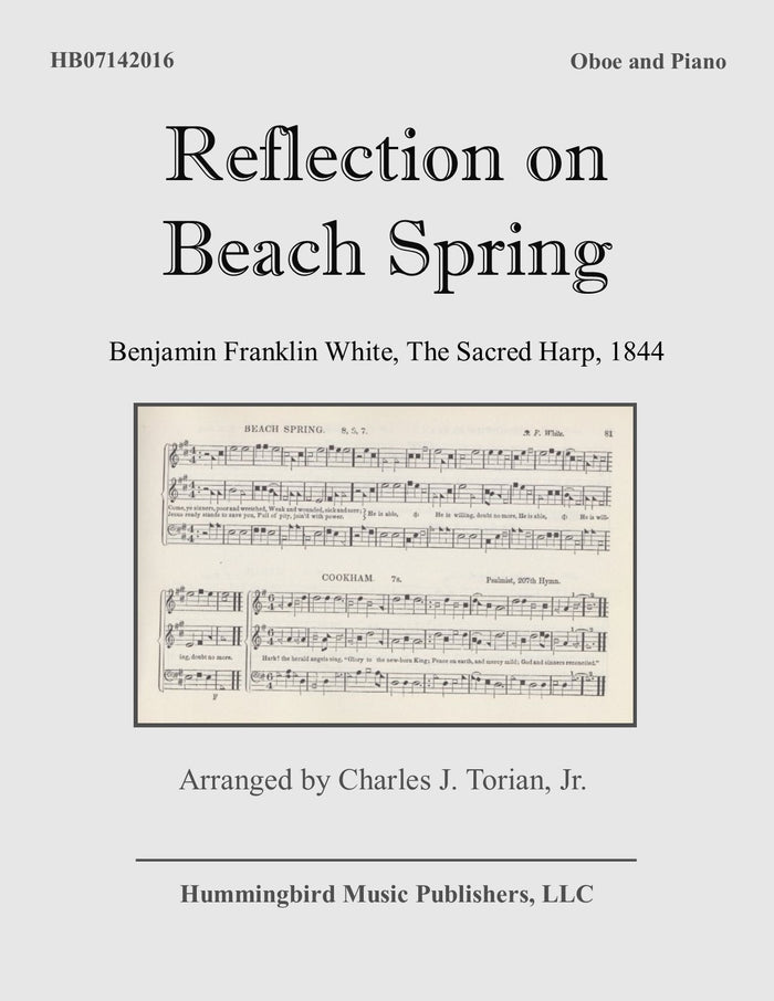 REFLECTION ON BEACH SPRING