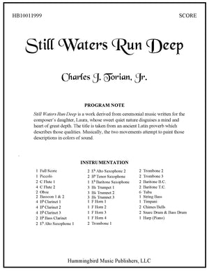 STILL WATERS RUN DEEP