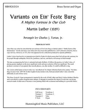 VARIANTS ON EIN' FESTE BURG