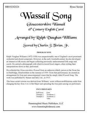 WASSAIL SONG
