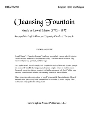 CLEANSING FOUNTAIN